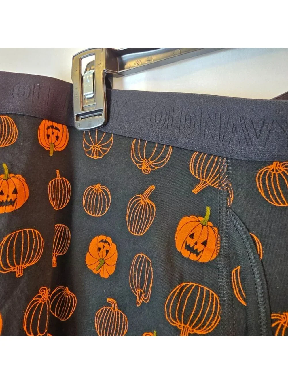 Old Navy Built-In Flex Halloween Pumpkin Boxer Briefs Men’s XXL NWOT